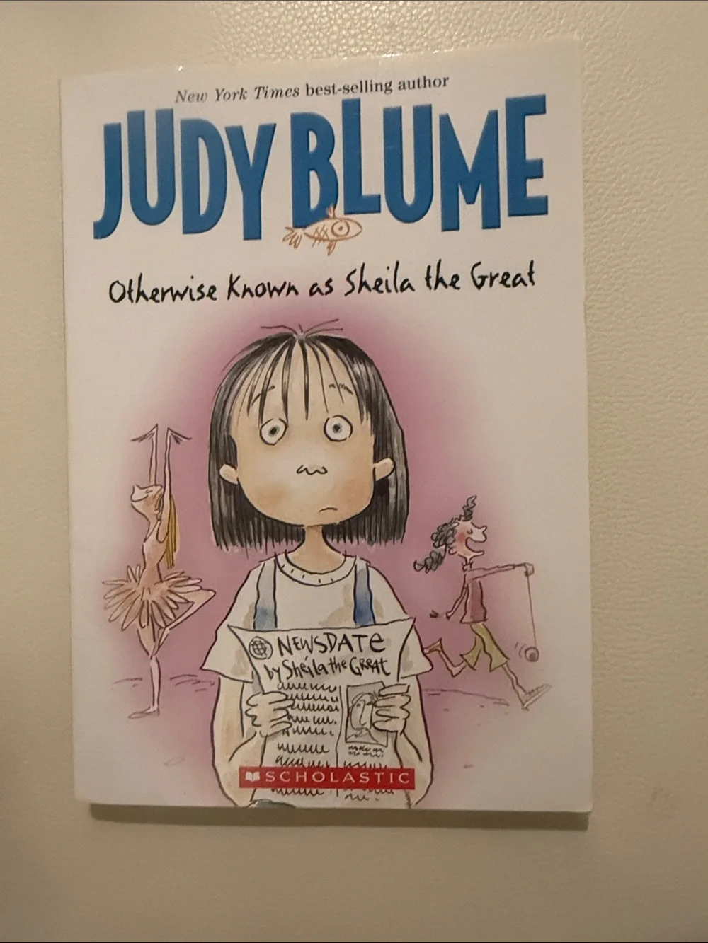 Paperback Judy Blume Book Set - Yellow, Blue, Red, Green Accents